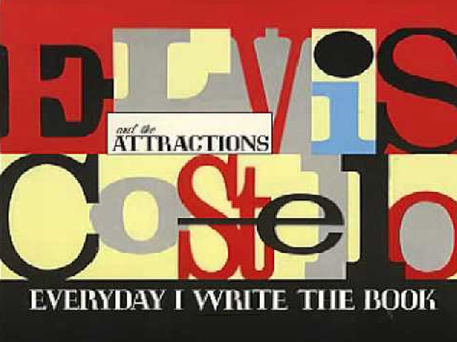 Elvis Costello - Everyday I Write The Book