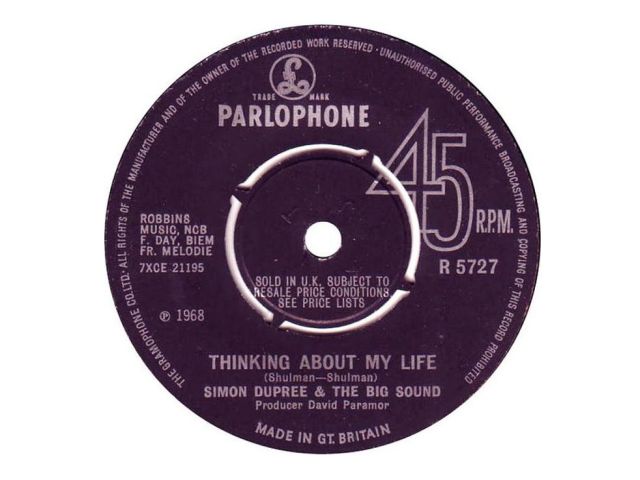 Simon Dupree & The Big Sound - Thinking About My Life